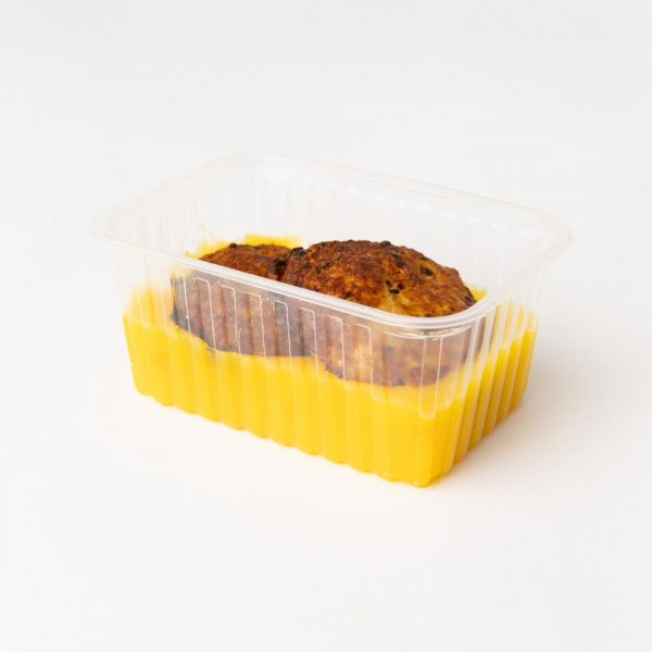 Marmita batata salsa com hamburguer de frango 500g