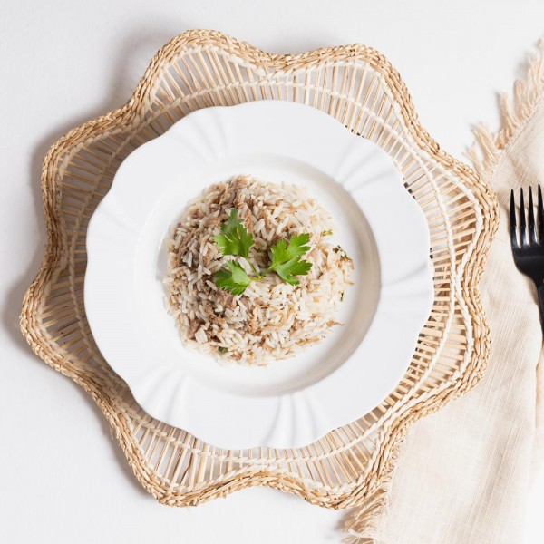 Marmita risoto de carne desfiada 250g